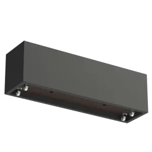 Plantenbak Carrez met wielen polyester 200x50x60 cm