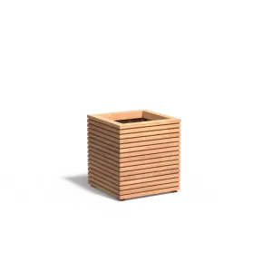 Plantenbak Malaga Rhombus hardhout 60x60x60,8 cm
