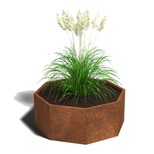 Achthoekige plantenbakken
