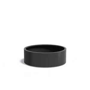 Plantenbak Circum met bodem aluminium Ø120x40 cm