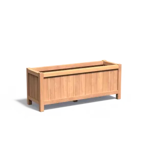 Plantenbak Valencia hardhout 150x50x60 cm