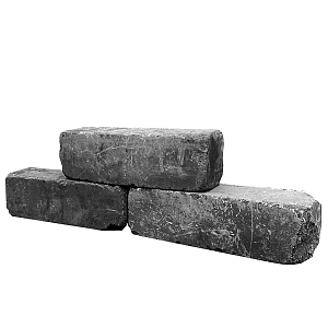 Linia Palissade 60x15x15 cm Getrommeld Antraciet