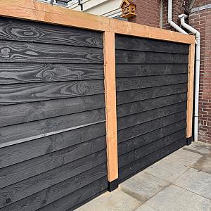 JWOODS Douglas Fijnbezaagde Ruwe Paal 15x15x400 cm, naturel