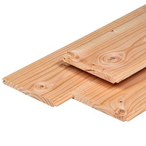 JWOODS Douglas Dakbeschot Geschaafd 1,8x19,5x300 cm, naturel