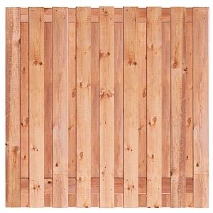 Tuinscherm Tanger geschaafd geïmpregneerd Red Class hout 19-planks 180x180 cm