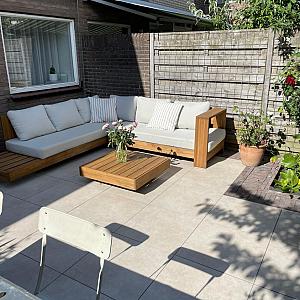 Actietegel Keramiek op Beton 60x60x4 cm Style Sabbia