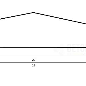 muurafdekb 25x100 zwart beton