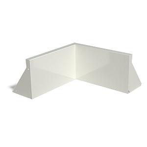 Gepoedercoat staal keerwand binnenhoek 50x50x30 cm antraciet grijs