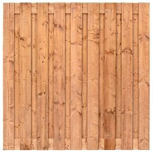 Tuinscherm Zagora geschaafd geïmpregneerd Red Class hout 21-planks 180x180 cm
