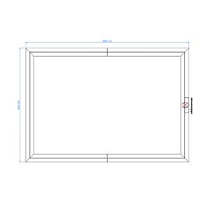 Luxe houten zwembad Playa Lagun 600x419x131 cm