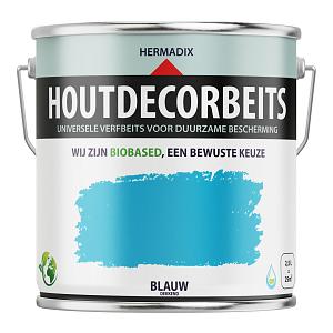 Houtdecorbeits Dekkend Blauw - 2500 ml