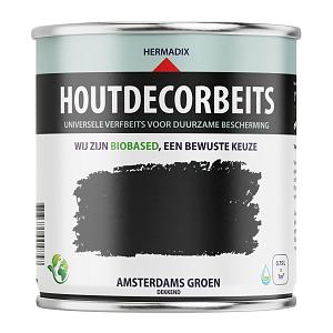 Houtdecorbeits Dekkend Amsterdams Groen - 750 ml