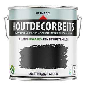 Houtdecorbeits Dekkend Amsterdams Groen - 2500 ml