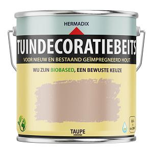 Tuindecoratiebeits Taupe Dekkend  - 2500 ml