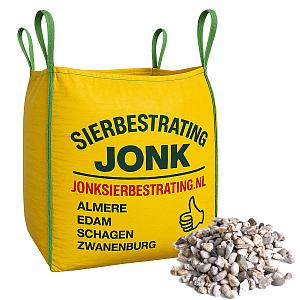 Wit Siergrind 8-16mm incl. Bigbag (1 m³)