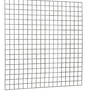 Draadmat gaaspaneel verzinkt 180x180 cm ø4 mm maas 10x10 cm