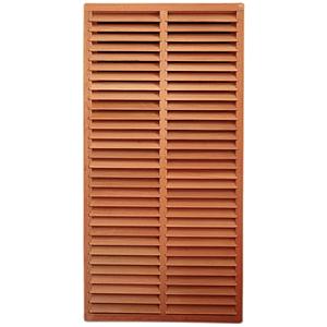 Hardhouten Lamellenscherm Louvre Lisa 90x180 cm