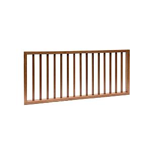 Hardhouten Sierhek Exclusive 180x80 cm