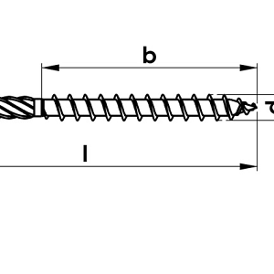 Wurth spaanplaatschroef assy 6x120/70 verzinkt kop met freesrand