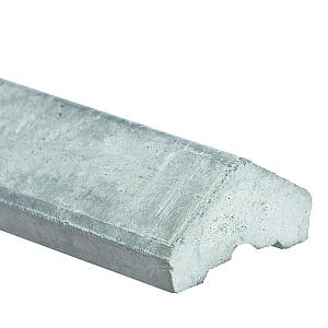 Beton Afdekkap 8x4,5x180 cm, Grijs tbv motiefplaat