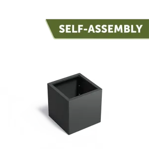 Plantenbak Carrez Connect zonder bodem gecoat staal 60x60x60 cm