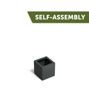 Plantenbak Carrez Connect zonder bodem gecoat staal 40x40x40 cm