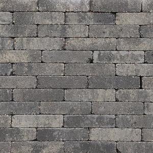 Stonique Trommel Waalformaat 5x20x7 cm Grijs/Zwart