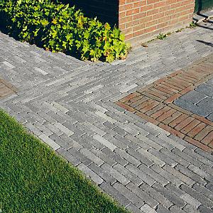 Stonique Trommel Waalformaat 5x20x7 cm Grijs/Zwart