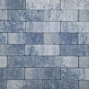 Dikformaat Strak 21(L)x7(B)x6(H) cm Grijs/Zwart