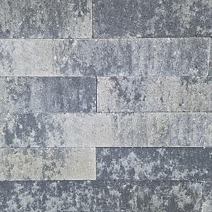 Linia Palissade 60x10x10 cm Strak Grijs/Antraciet gemeleerd