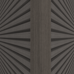 NewTechWood aluminium co-extrusie hoekprofiel rhombus t.b.v. wandbekleding 6x6x300 cm Silver Gray