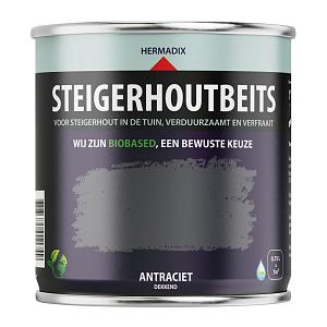 Steigerhoutbeits Antraciet Dekkend 750ml