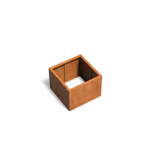Plantenbak Carrez zonder bodem cortenstaal 80x80x60 cm