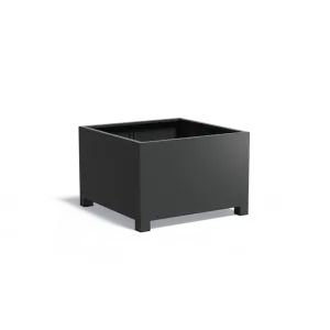 Plantenbak Carrez met poten aluminium 120x120x800 cm