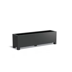 Plantenbak Carrez met poten aluminium 200x50x60 cm