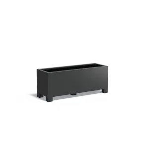 Plantenbak Carrez met poten aluminium 150x50x60 cm