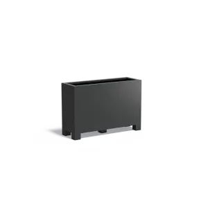 Plantenbak Carrez met poten aluminium 120x40x80 cm