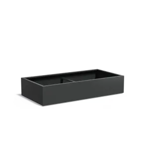 Plantenbak Carrez met bodem aluminium 200x100x40 cm