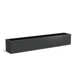 Plantenbak Carrez met bodem aluminium 300x50x50 cm