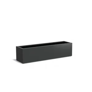 Plantenbak Carrez met bodem aluminium 200x50x50 cm