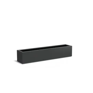 Plantenbak Carrez met bodem aluminium 200x40x40 cm