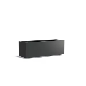 Plantenbak Carrez met wielen aluminium 150x50x50 cm