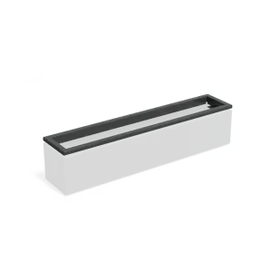 Carrez in-lite Ready aluminium opzetrand voor verlichtng 200x40x9,1 cm