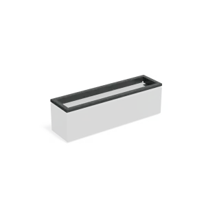 Carrez in-lite Ready aluminium opzetrand voor verlichting 150x40x9,1 cm