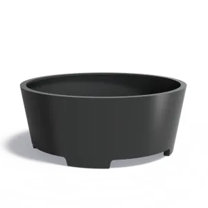 Plantenbak Conic met poten aluminium Ø200x80 cm