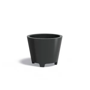 Plantenbak Conic met poten aluminium Ø100x80 cm