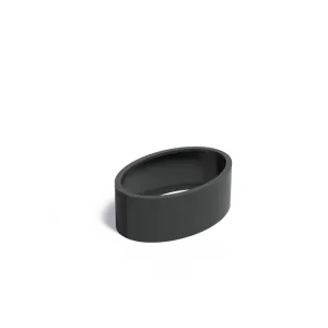 Plantenbak Ellipse zonder bodem aluminium 120x80x40 cm