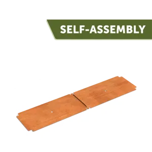 Bodemplaat Carrez Connect cortenstaal 200x50 cm