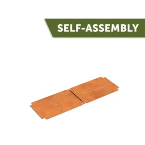 Bodemplaat Carrez Connect cortenstaal 150x50 cm