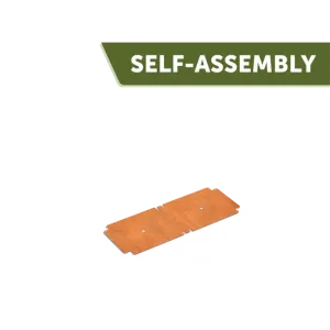 Bodemplaat Carrez Connect cortenstaal 100x40 cm